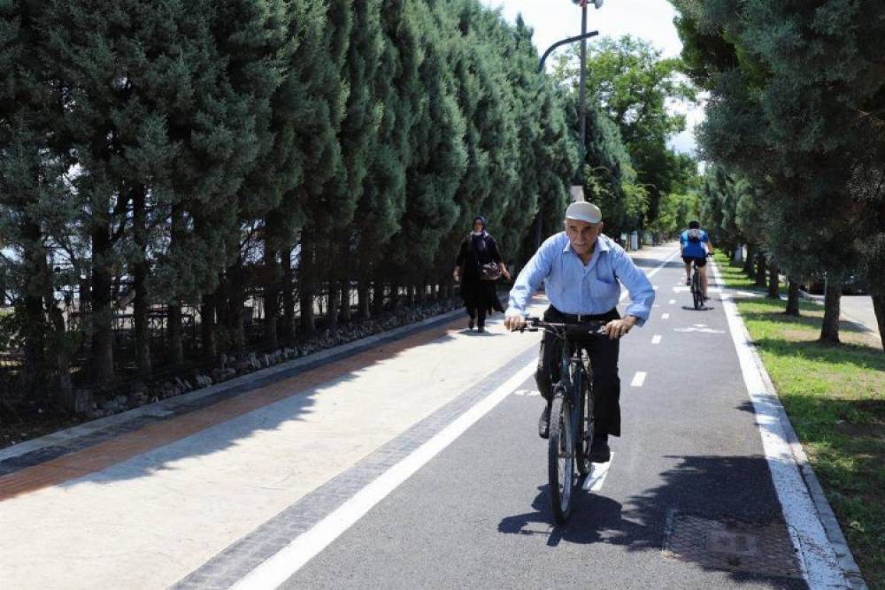 Bisiklet ve Yeşil Yürüyüş Yolu projesi Ordu’nun cazibesini artıyor