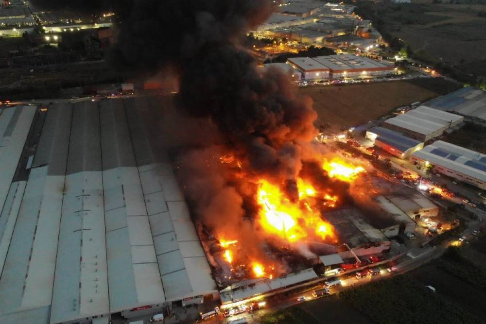 Bursa'da yanan fabrikalara KOSGEB desteği