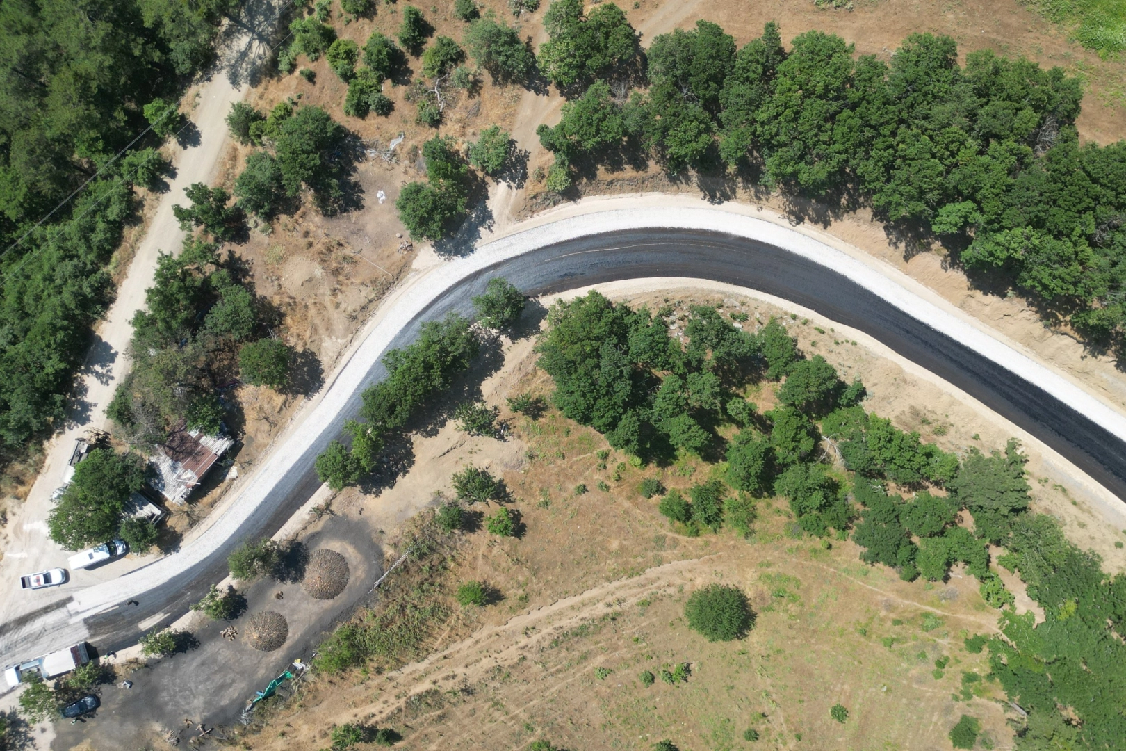 Bursa B&uuml;y&uuml;kşehir, Osmangazi Dağak&ccedil;a Yolu'nu yeniledi