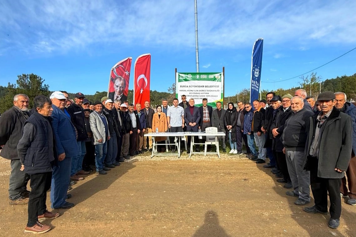 Bursa B&uuml;y&uuml;kşehir'in kırsal kalkınma desteği s&uuml;r&uuml;yor