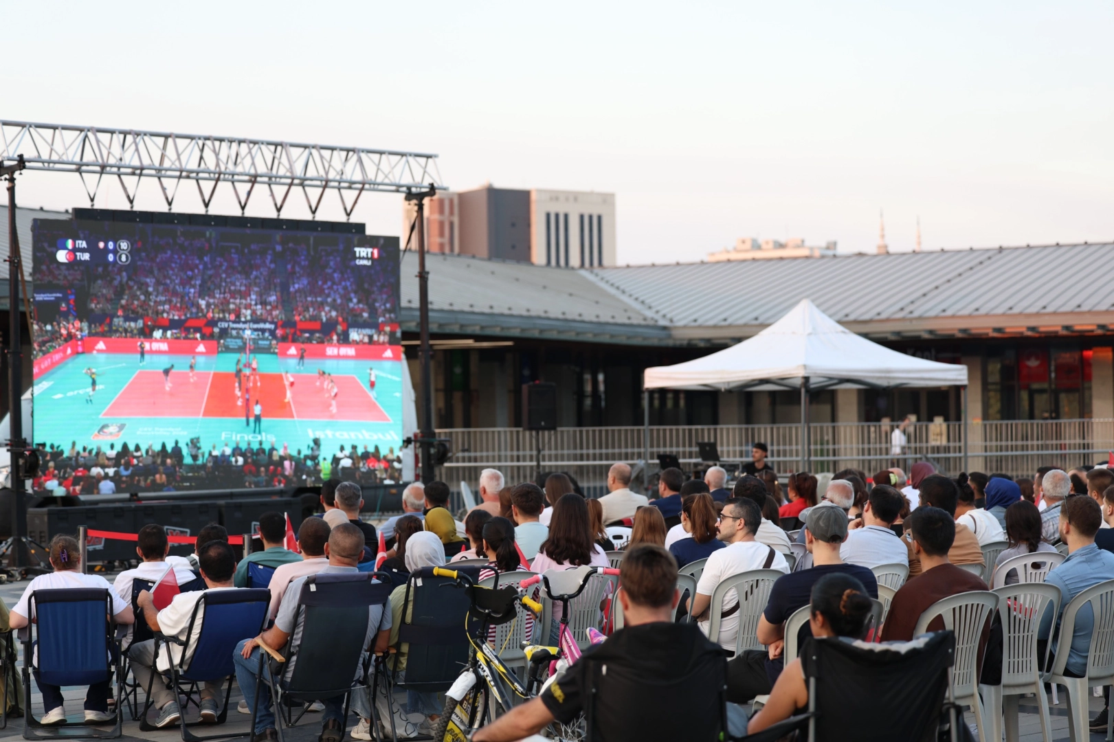 Bursa Osmangazi&rsquo;de milli heyecan