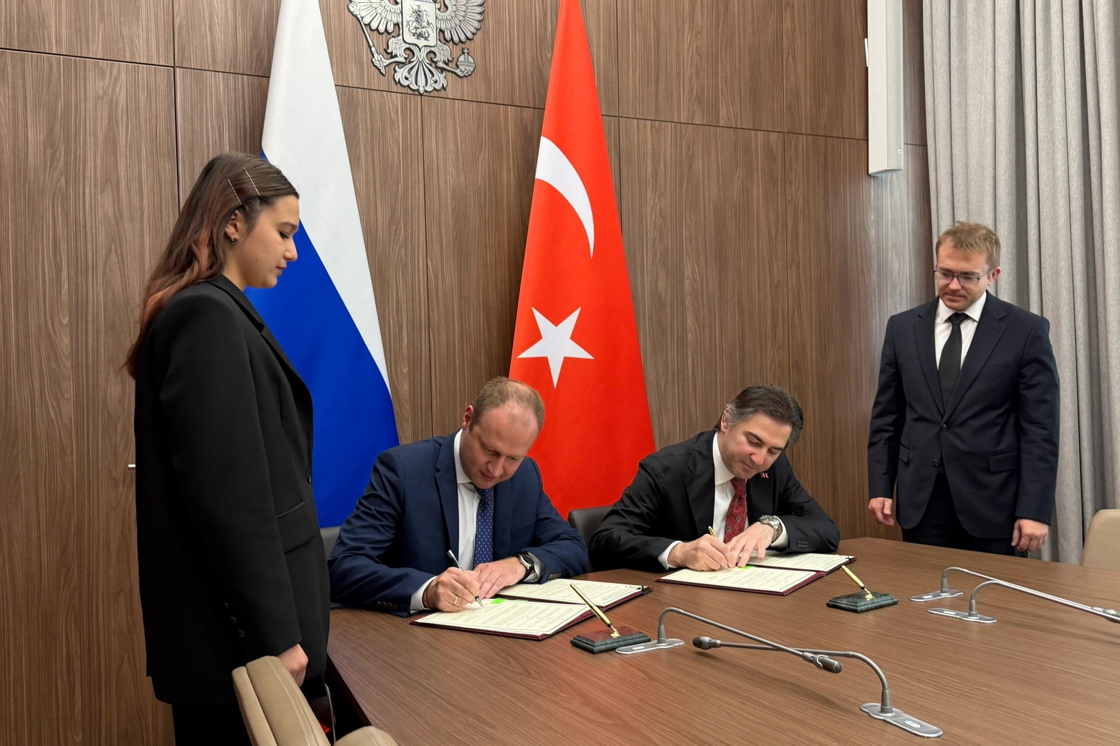 T&uuml;rkiye ile Rusya arasında g&uuml;bre anlaşması