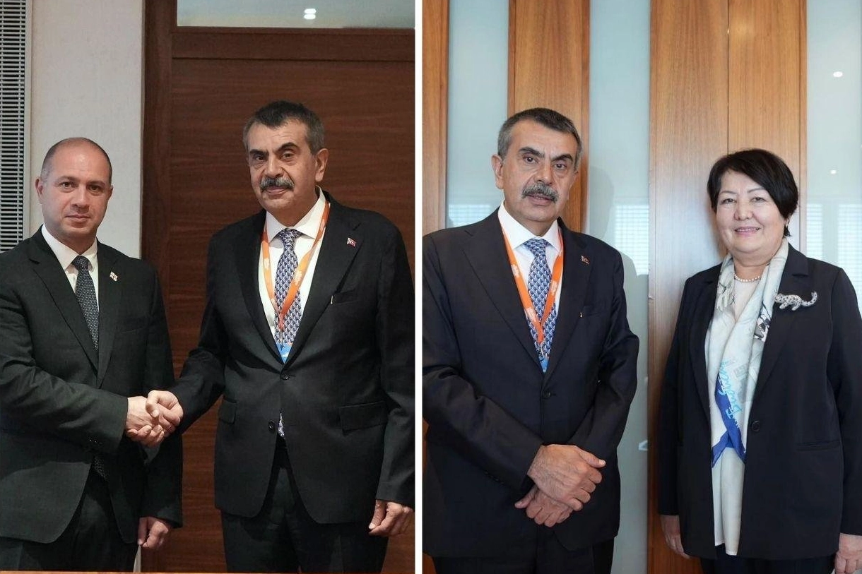 Bakan Tekin&rsquo;den eğitim diplomasisi trafiği
