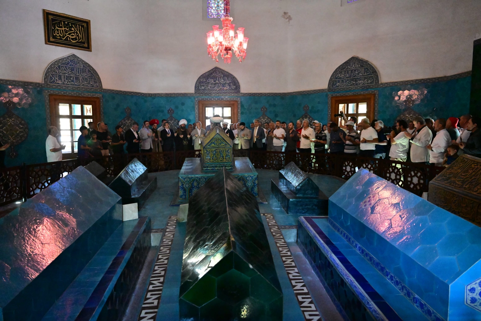 Bursa Yıldırım'da Sultan &Ccedil;elebi Mehmed dualarla anıldı