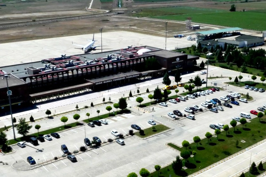 Bursa Havalimanı'nda u&ccedil;uş sayısı y&uuml;zde 55 arttı