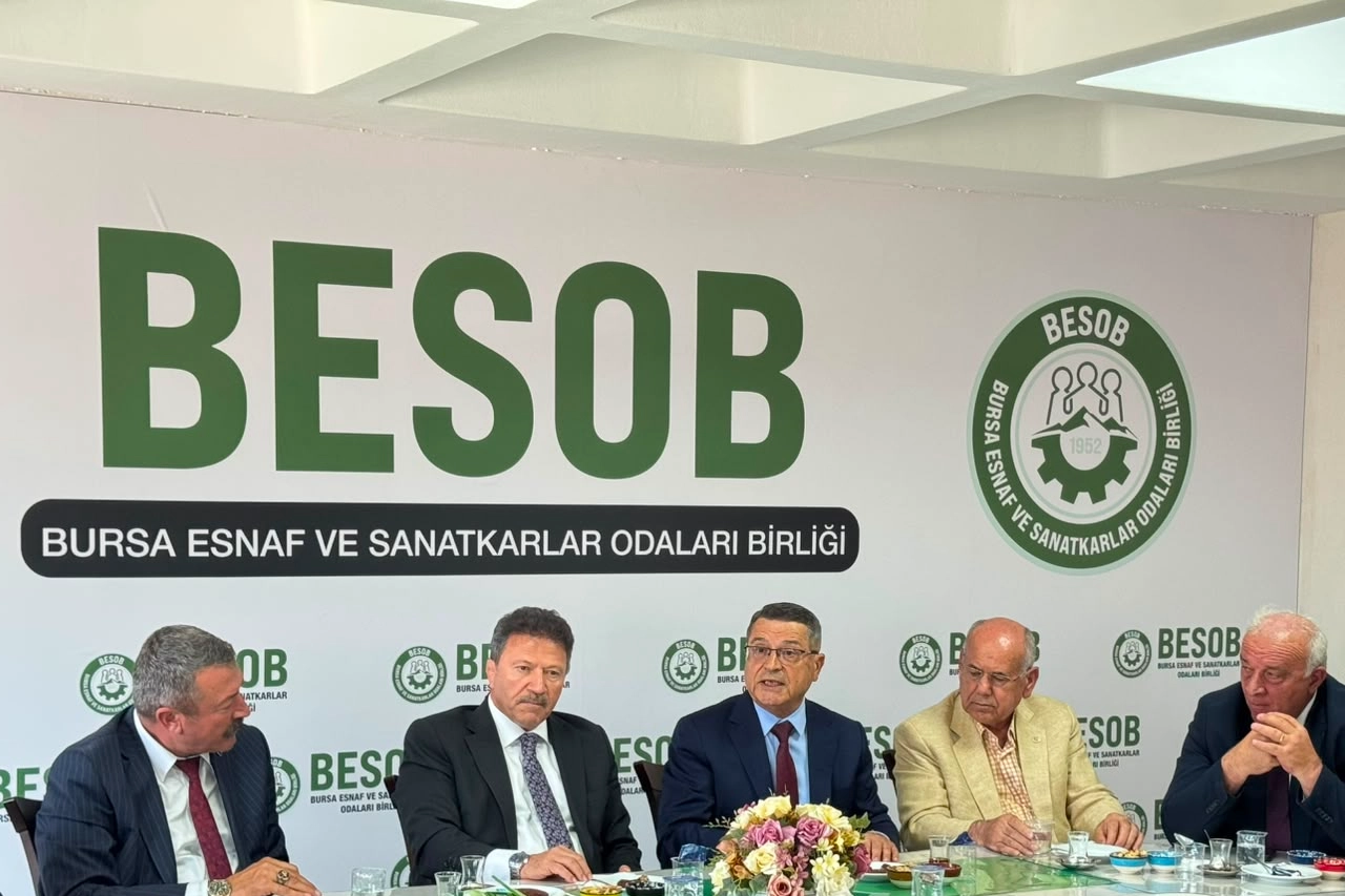 Mehmet Yiğiner&rsquo;den BESOB&rsquo;a ziyaret