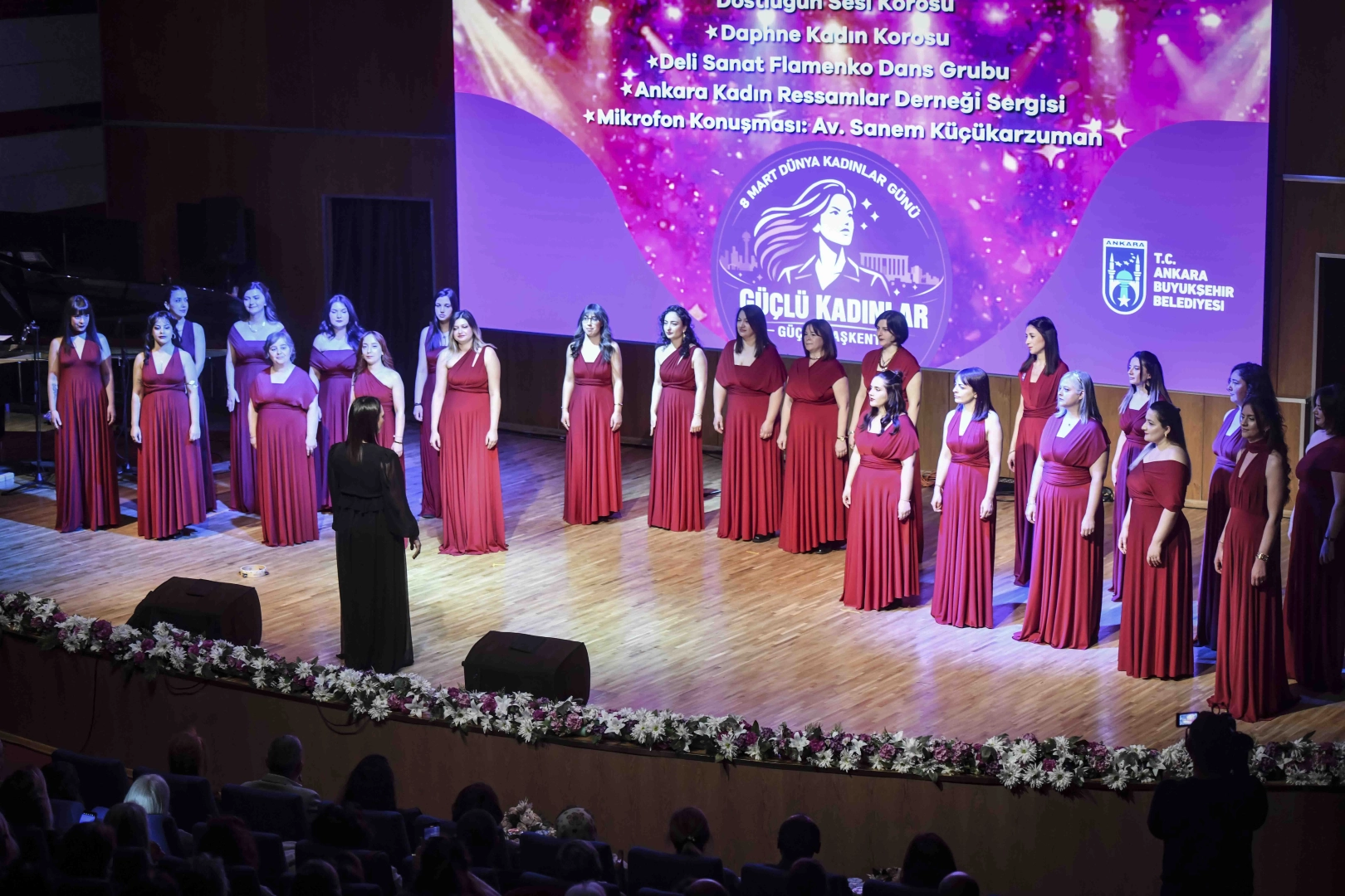 Kadınların g&uuml;c&uuml; Başkentte yankılandı