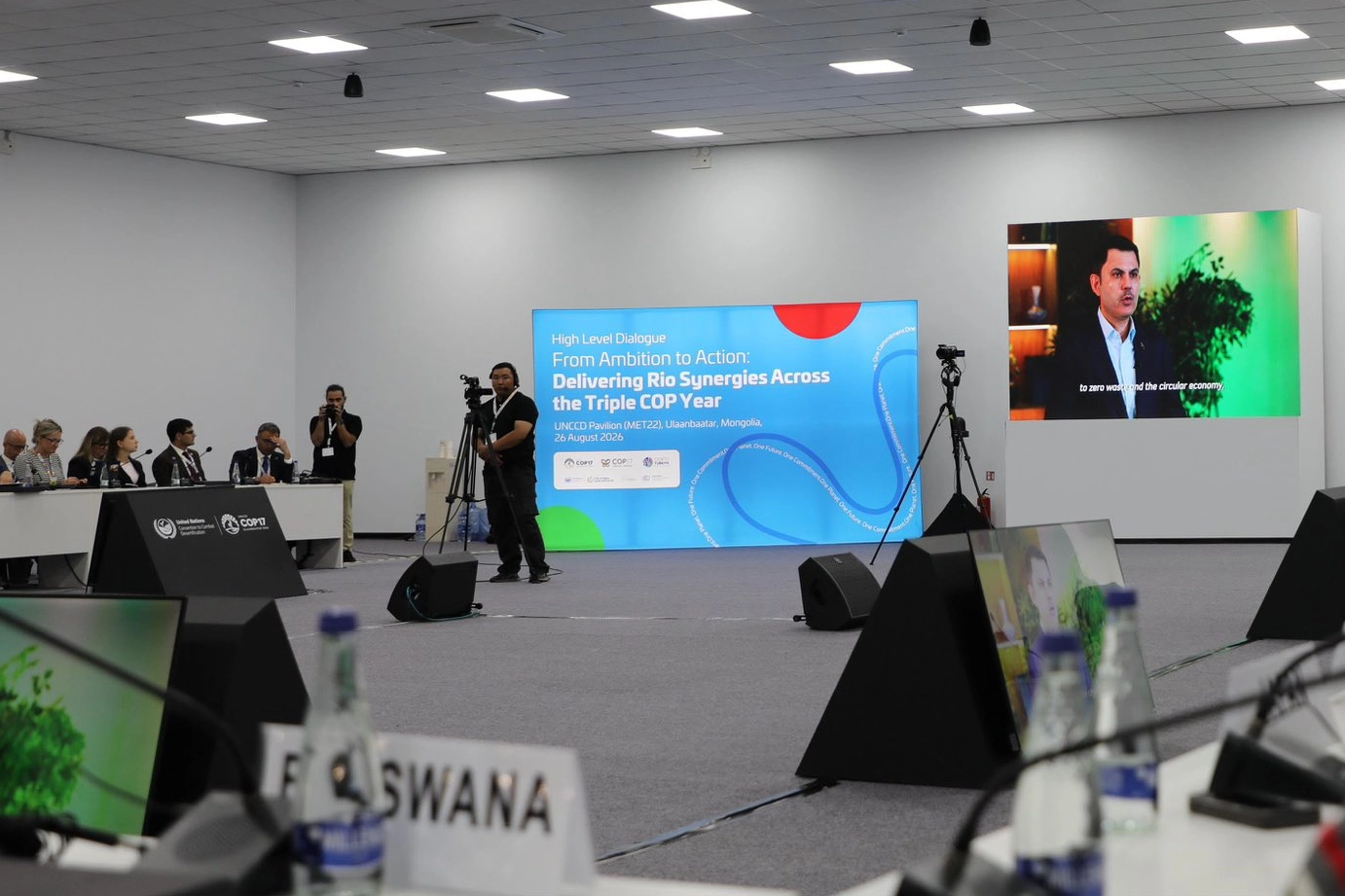 Bakan Kurum&rsquo;dan COP31&rsquo;de net mesaj: Artık s&ouml;z değil, eylem istiyoruz