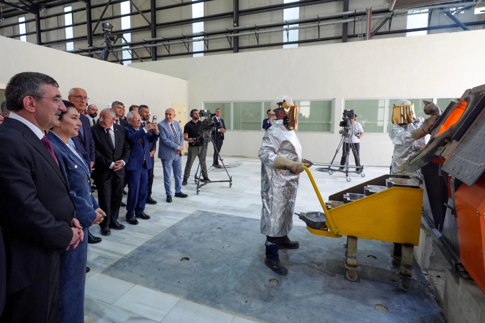 Ağrı Mollakara Altın Madeni &uuml;retime başladı... 5 yılda 17 ton altın &uuml;retimi