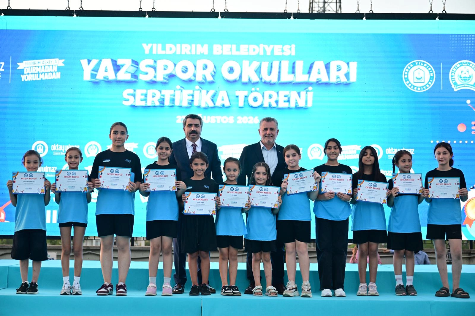 Yıldırım Belediyesi'nden 16 branşta 36 bin 818 &ccedil;ocuğa spor imkanı