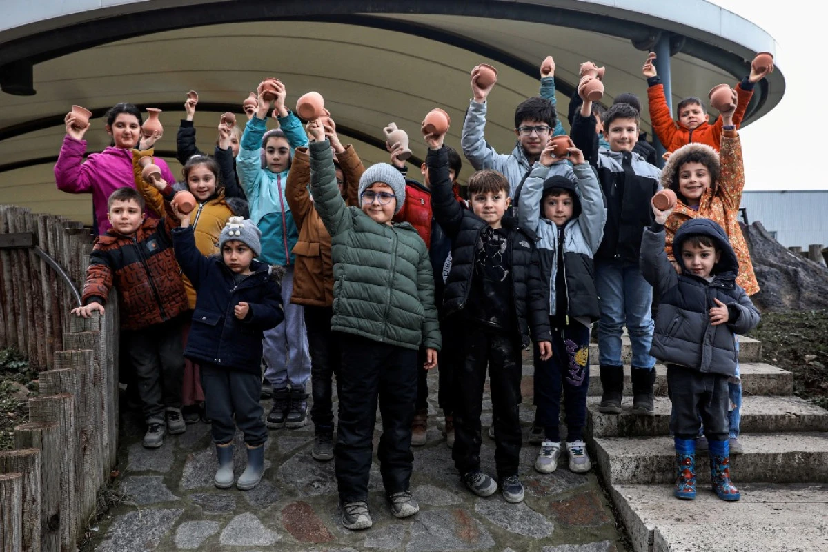 Arkeolojiyi eğlenerek &ouml;ğrendiler