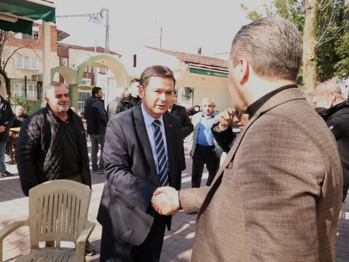 Halkın i&ccedil;indeki Başkan, Erkan Aydın... 